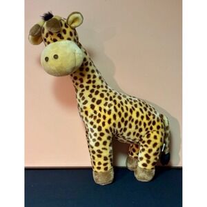 Geri Giraffe Collection Plush Stuffed Animal Flowers Inc Big 28 Inch Spotted Toy